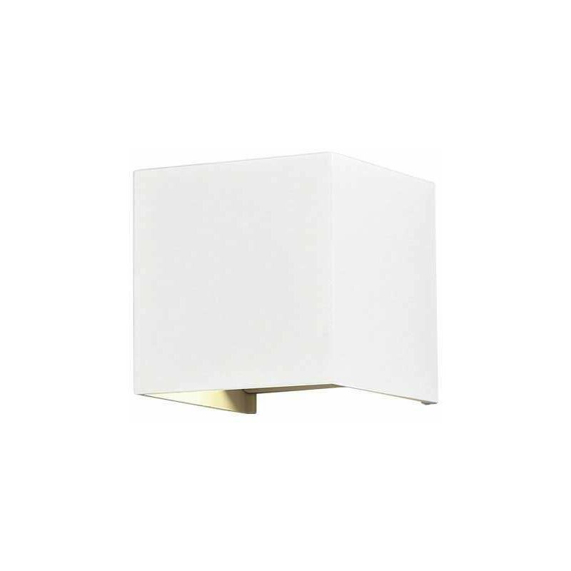 foto del prodotto optonica applique a led 12w impermeabile ip54 bianco bianco caldo 3000k