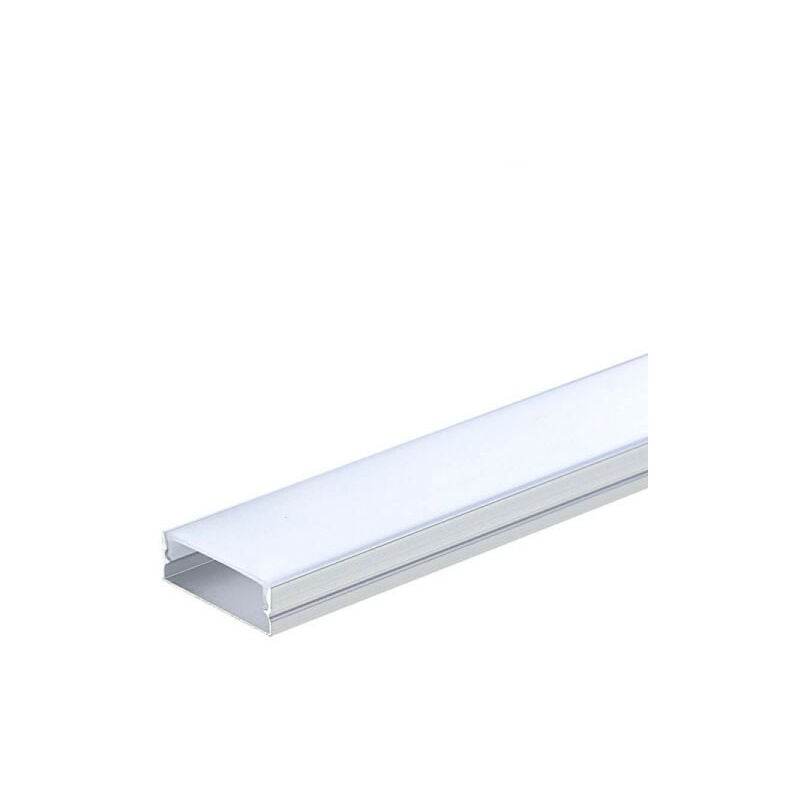 foto del prodotto optonica diffusore bianco dell estremit di placcatura dell alluminio 10mm per il nastro del led 2m