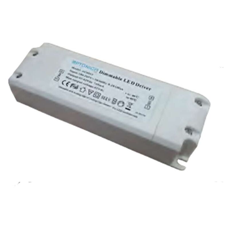 foto del prodotto optonica driver per pannello led dimmerabile 45w 1000ma 30 42v dc