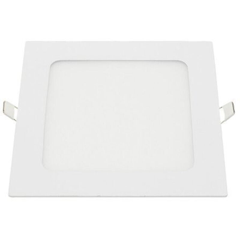 foto del prodotto optonica faretto led 24w 1700lm 90w quadrato bianco 238mmx238mm bianco naturale 4500k
