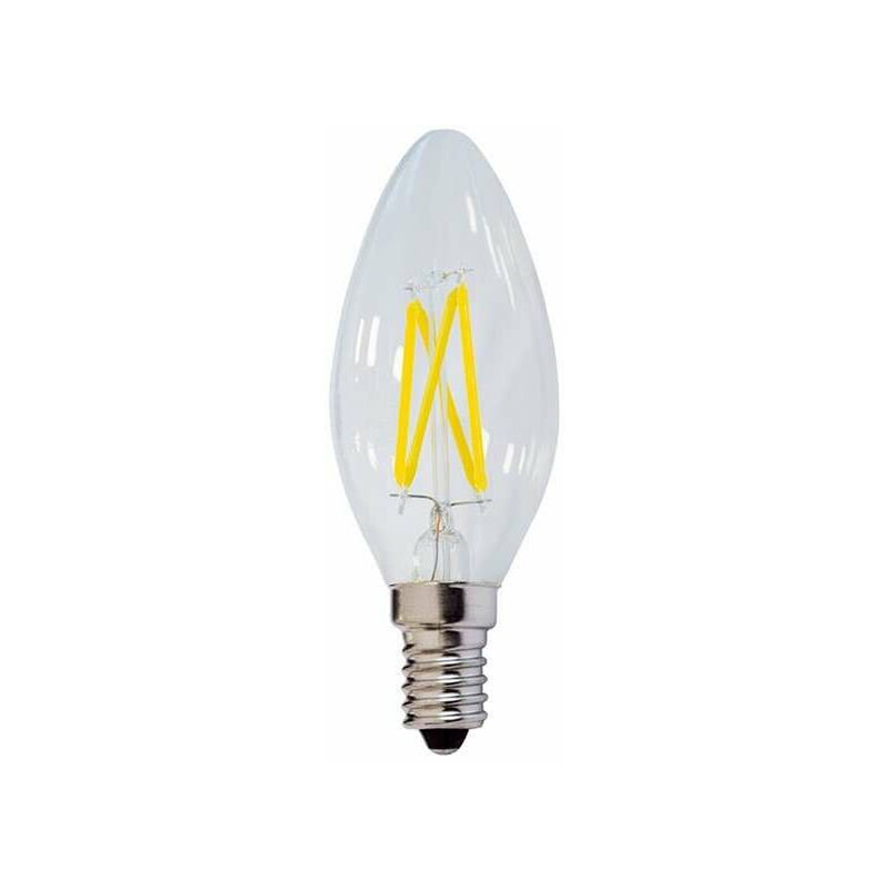 foto del prodotto optonica lampadina led dimmerabile e14 c35 4w equivalente a 32w bianco naturale 4000k