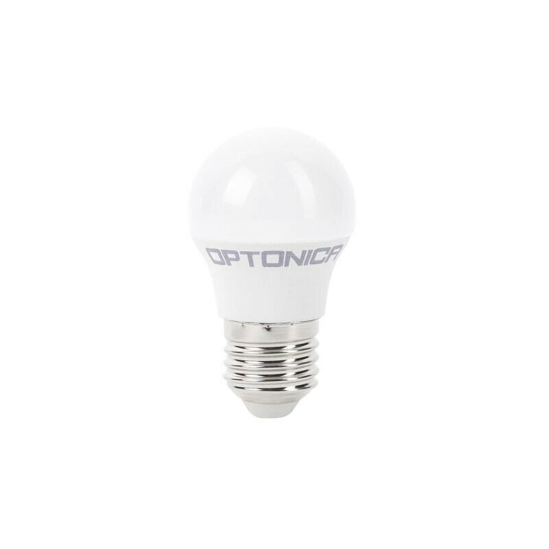 foto del prodotto optonica lampadina led e27 g45 3.5w 300lm 28w 240 45mm bianco naturale 6000k