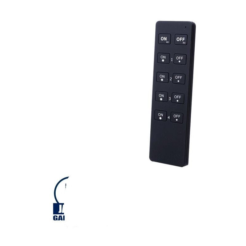 foto del prodotto optonica led dimmerabile remoto 4 zone monocolore rf 2.4g ru4
