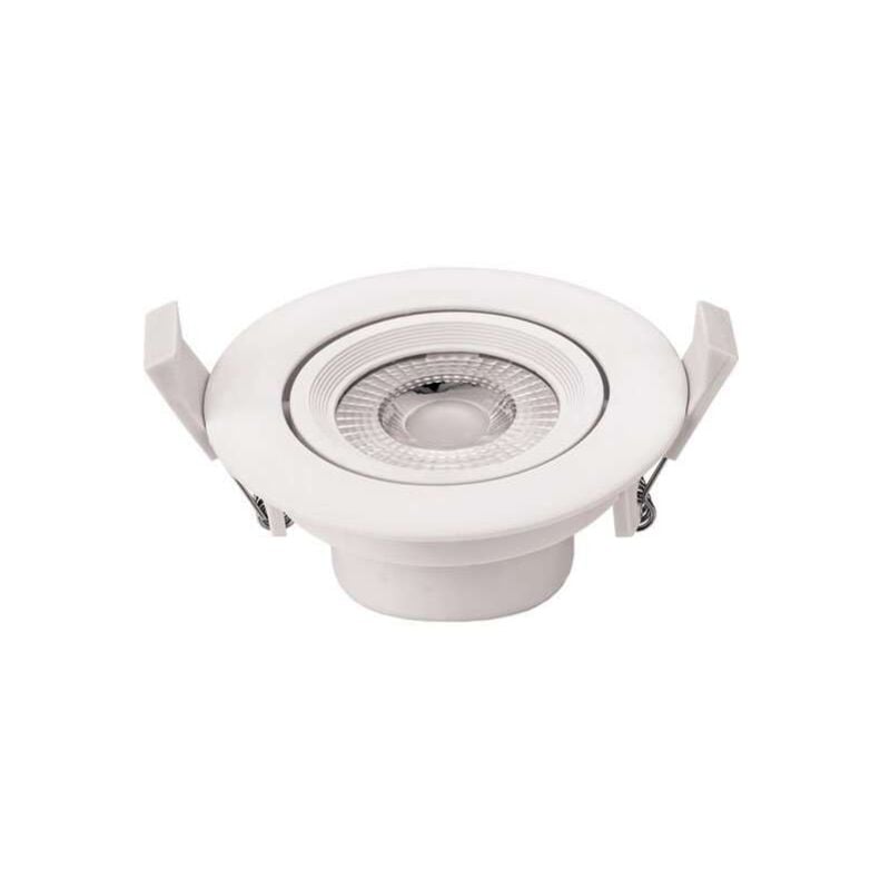 foto del prodotto optonica led incasso soffitto bianco 10w cob illuminazione 50w bianco caldo 2700k