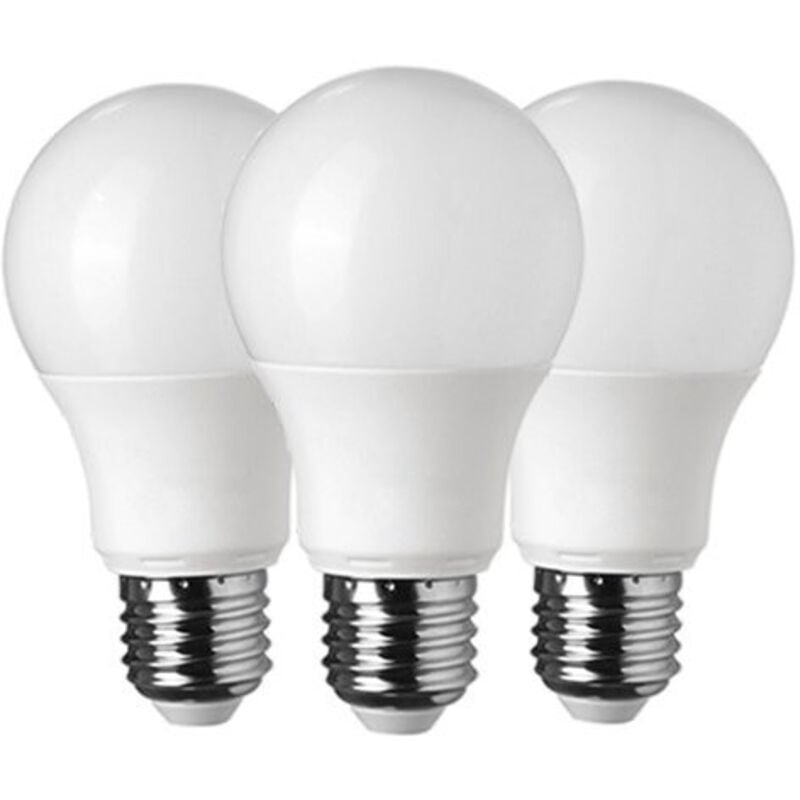 foto del prodotto optonica - lotto di 3 lampadine led e27 a60 8,5w 806lm 68w ip20 - bianco hot 2700k