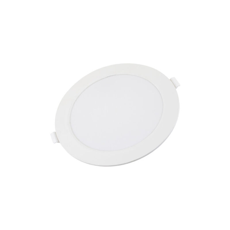 foto del prodotto optonica mini led pannello rotondo 12w 2700k 170mm bianco ip20
