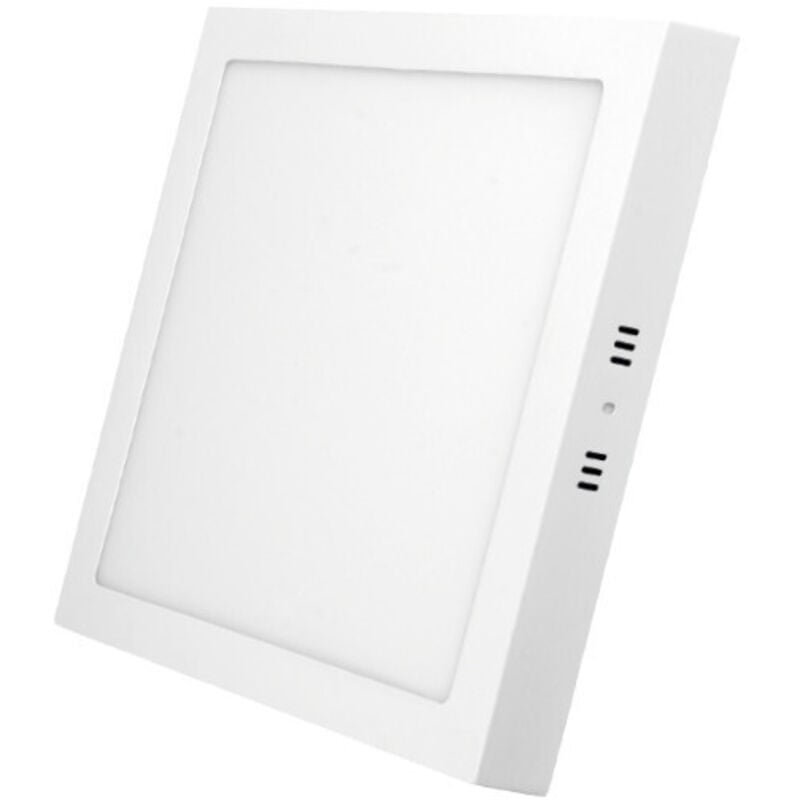 foto del prodotto optonica mini pannello quadrato a superficie retroilluminato led 6w 360lm bianco caldo 2700k 120x120x32mm