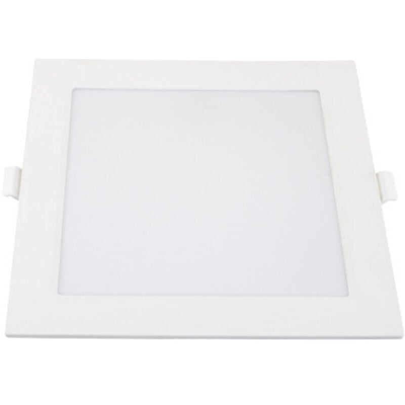 foto del prodotto optonica mini pannello retroilluminato quadrato sottile 12w 6000k 170x170mm bianco