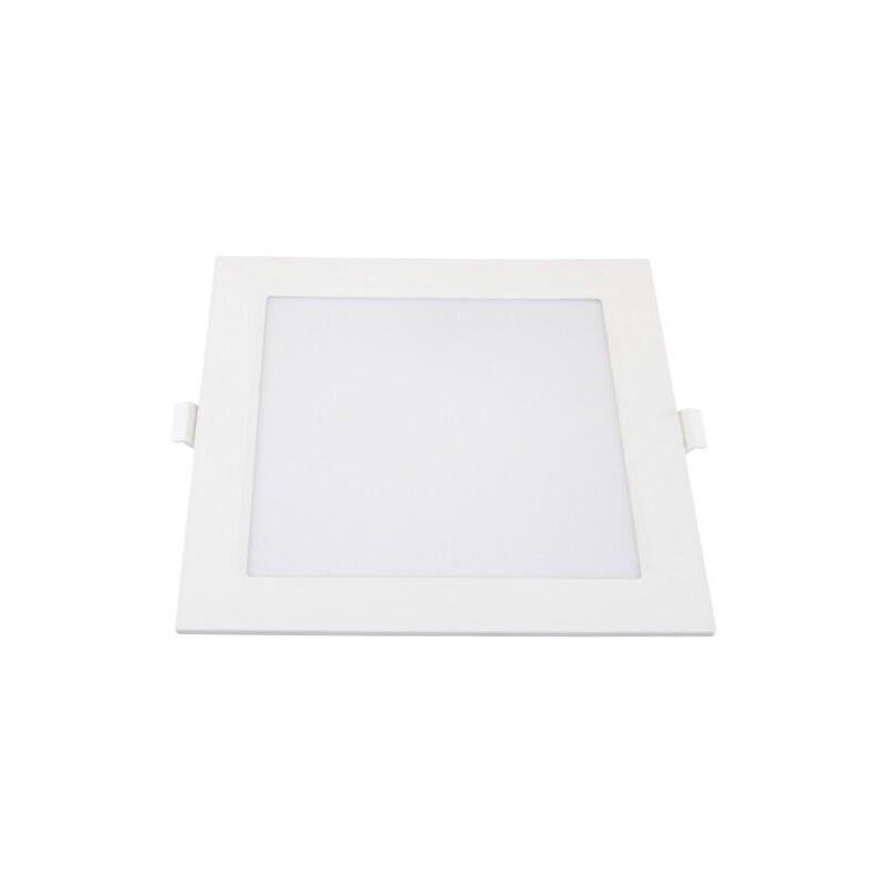 foto del prodotto optonica mini pannello retroilluminato quadrato sottile 24w 4500k 300x300mm bianco