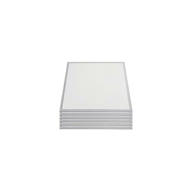 foto del prodotto optonica pannello led 36w 204w 3060lm quadrato bianco 620mmx620mm bianco caldo 2700k