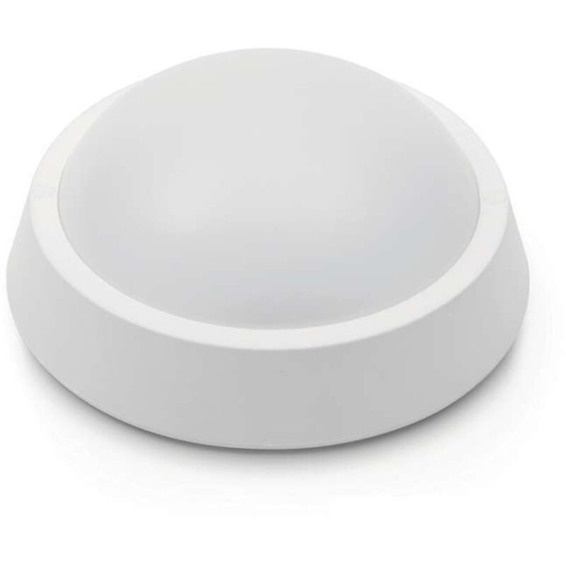 foto del prodotto optonica plafoniera led con rilevatore a microonde montaggio superficiale 13w 1050lm 70w 120 rotonda 320mm bianco naturale 4500k