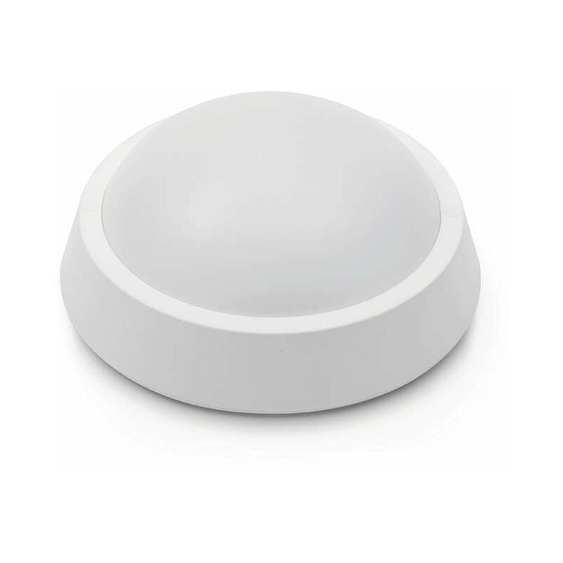 foto del prodotto optonica plafoniera led rotonda 13w 1050lm 70w con luce di emergenza 3h bianco caldo 2700k