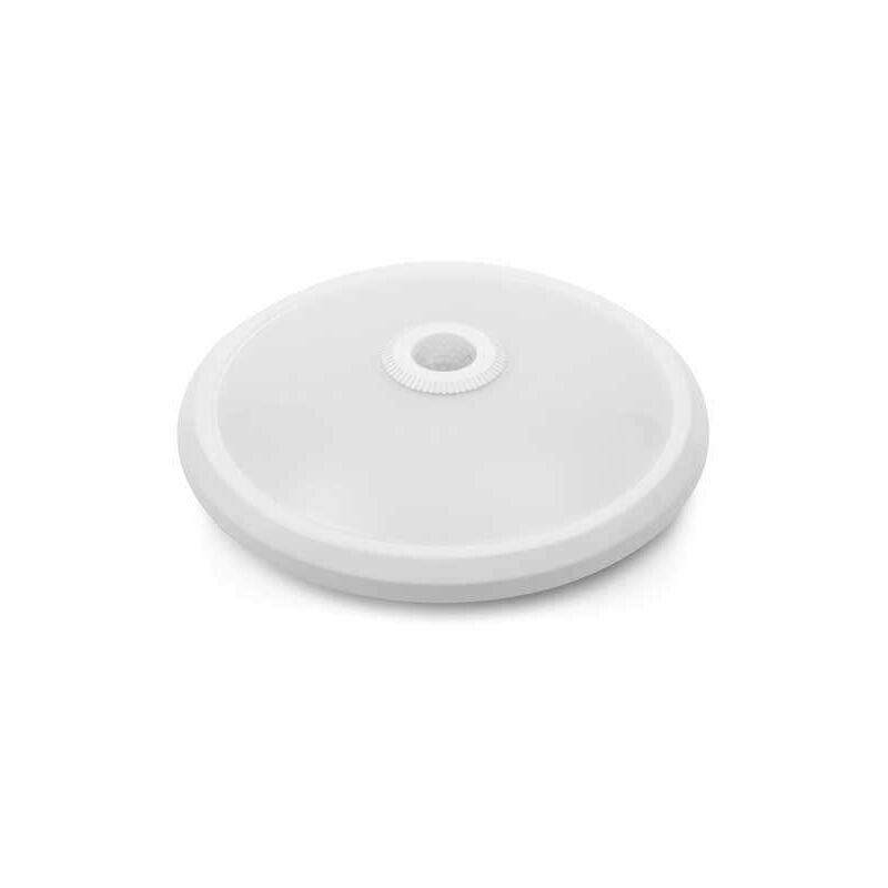 foto del prodotto optonica porta rotonda 18w led con rivelatore 1260lm 295mm bianco naturale 4500k