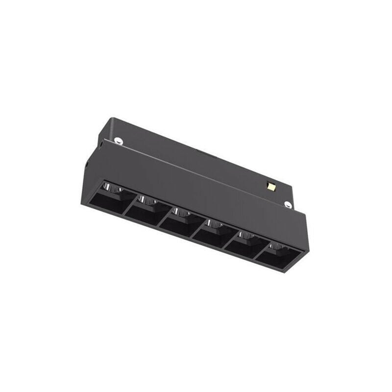 foto del prodotto optonica proiettore da 6 lampadine led da 12w per binario magnetico s20 bianco caldo 3000k