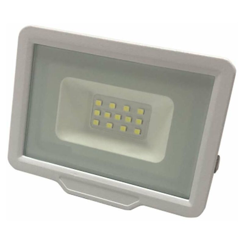 foto del prodotto optonica proiettore led 10w 50w bianco impermeabile ip65 800lm bianco naturale 4500k