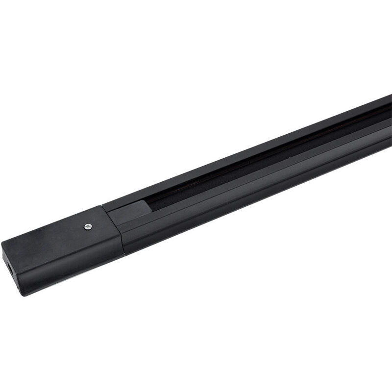 foto del prodotto optonica sistema a binario led monofase 1m nero alluminio ip20 50 60hz