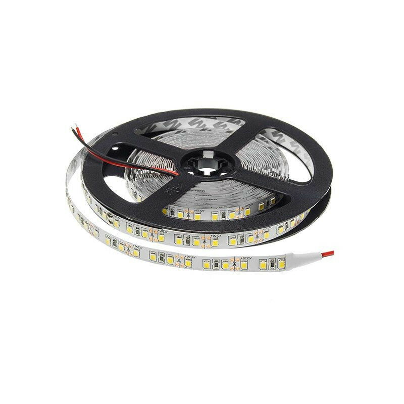 foto del prodotto optonica striscia led 9.6w m dc12v 120led m lunghezza 5m bianco naturale 4500k