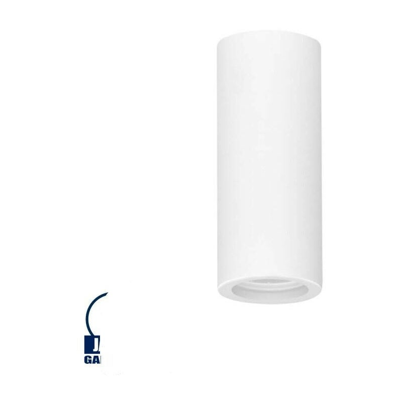 foto del prodotto optonica supporto spot rotondo per superficie bianca 70 mm 1 x gu10 max 10 w