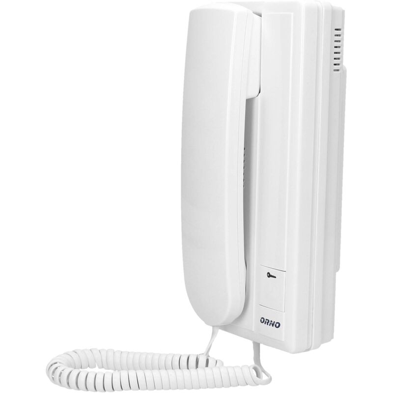 foto del prodotto or dom rl 901 citofono da interno per casa unifamiliare montaggio ad incasso a 4 fili 220v ac sistema citofonico orno
