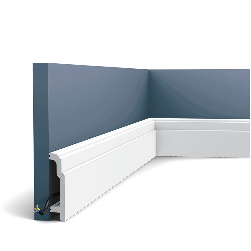foto del prodotto orac battiscopa aspetto stucco decorativo decor sx155 luxxus