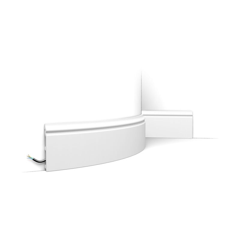 foto del prodotto orac battiscopa classico e flessibile sx118f