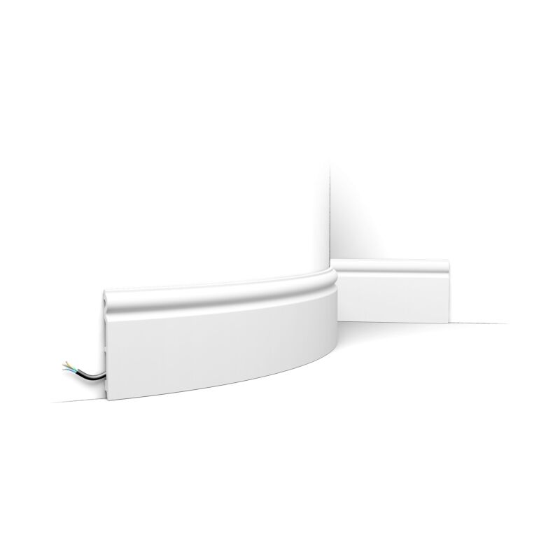 foto del prodotto orac battiscopa flessibile sx138f alto e arrotondato