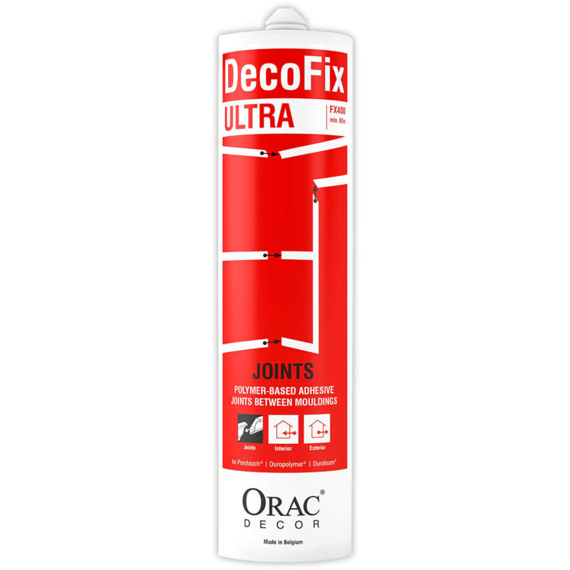 foto del prodotto orac decofix ultra colla abbinamento profili decorativi decor fx400