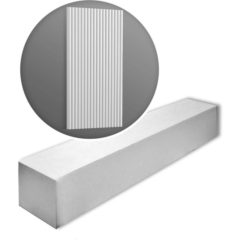 foto del prodotto orac decor wx210 2600 box reed 1 scatola 7 pezzi 3d rivestimento murale pannellatura design moderno 18,2 m
