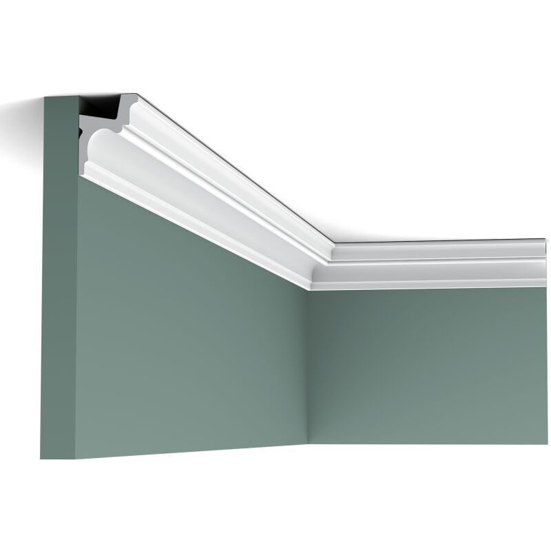 foto del prodotto orac - profilo per illuminazione indiretta decor - l200xp4,2xh5,5 cm - c323