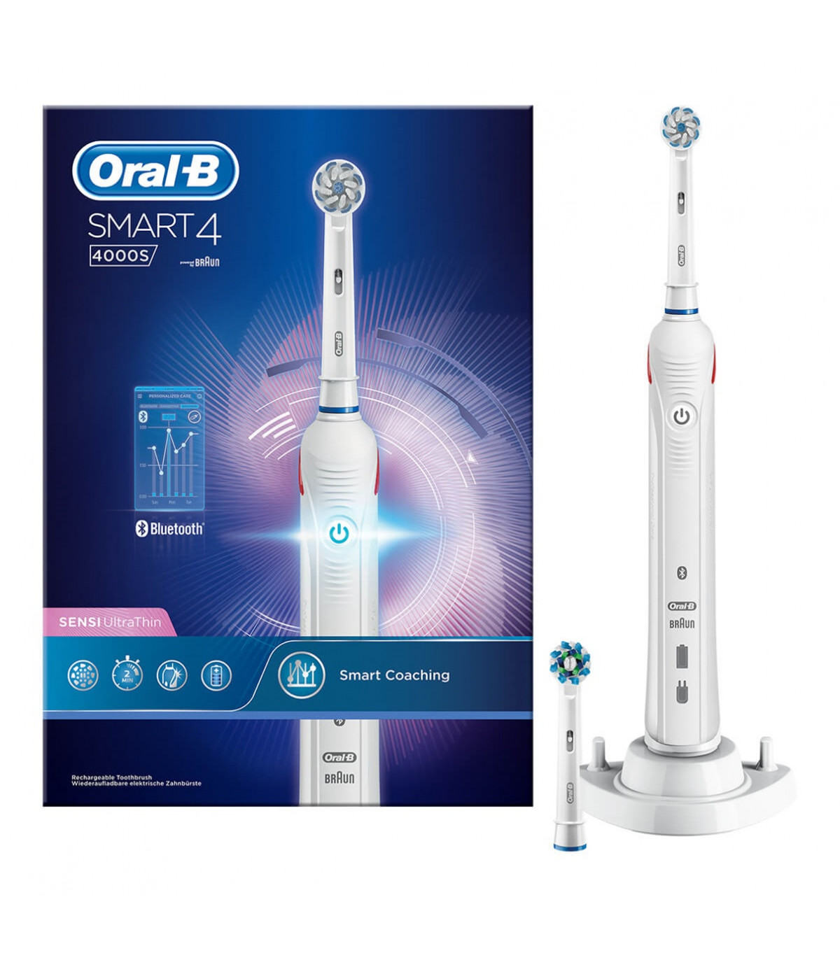 foto del prodotto oral-b power smart 4 bianco