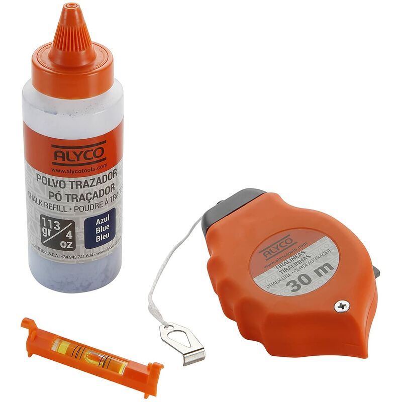 foto del prodotto orange hr tiralinee, livello e polvere tracciante 170130 alyco