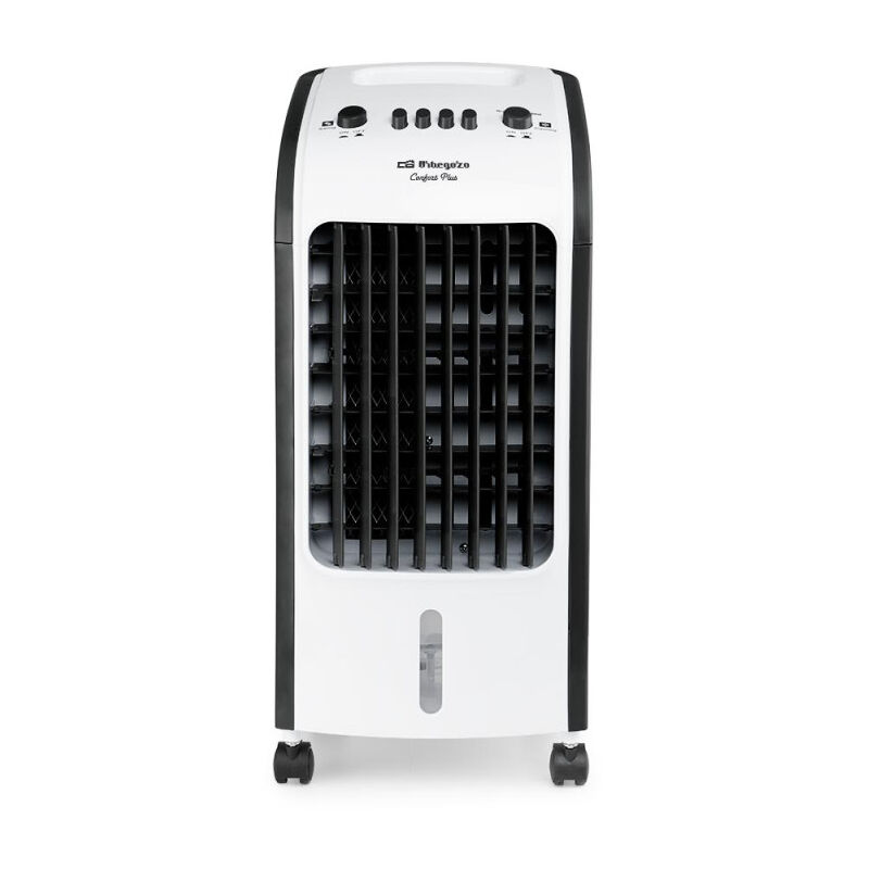 foto del prodotto orbegozo climatizzatore evaporativo 3,5l purificatore e umidificatore d aria silenzioso con filtro 24,5x57x28cm portatile