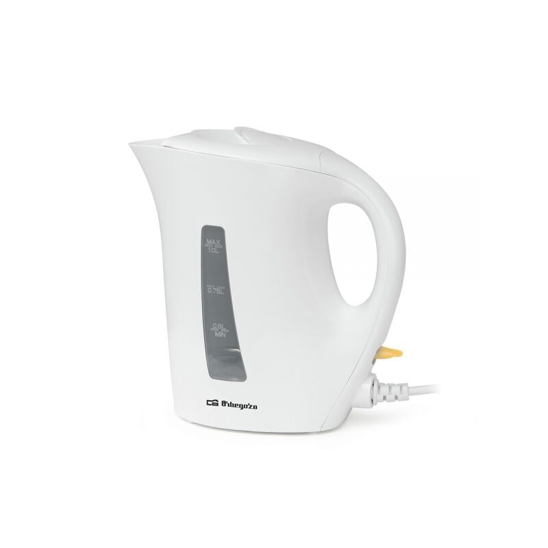 foto del prodotto orbegozo kt 4150 bollitore de bollitore 1l 1200w free bpa manico de cool touch spegnimento automatico indicatore de livello de acqua