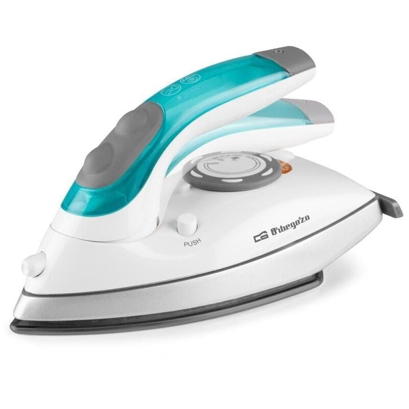 foto del prodotto orbegozo sv 1020 steam dry iron 1100 w piastra antiaderente blu, white