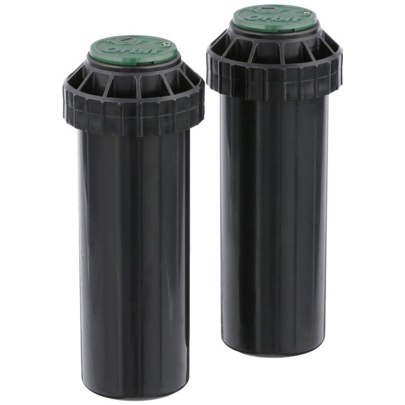 foto del prodotto orbit watermaster 55461 voyager testa irrigatrice regolabile da 10,2 cm, confezione da 2, colore nero