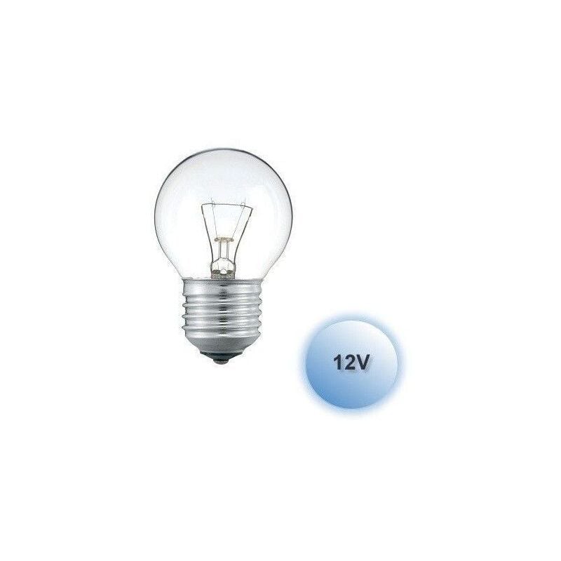 foto del prodotto orbitec lampadina ad incandescenza sferica chiara 60w e27 12v