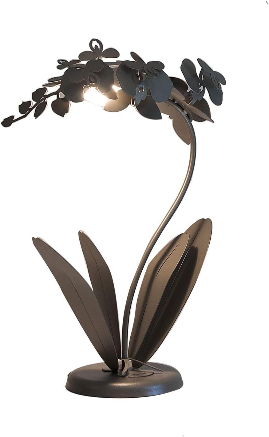 foto del prodotto orchidea, lampada da tavolo, arti e mestieri