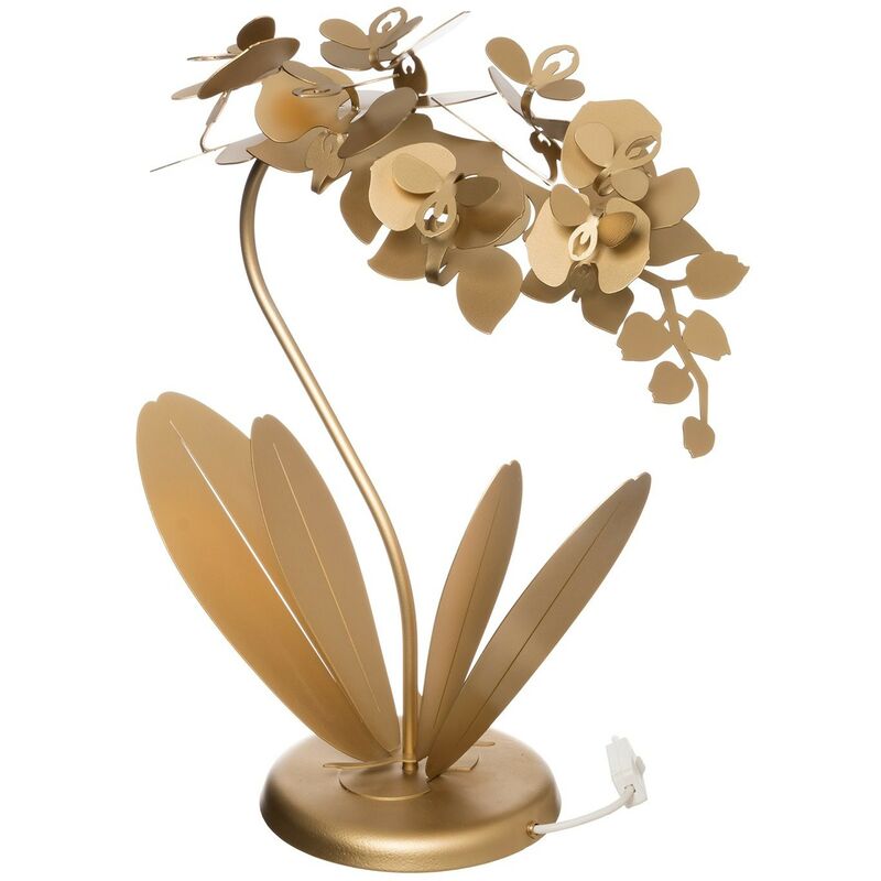 foto del prodotto orchidea, lampada da tavolo arti e mestieri