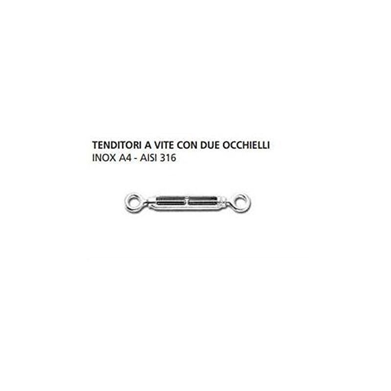 foto del prodotto oreca new oreca 1 tenditore a vite con 2 occhielli in inox 8 x 120 mm 0021504.ix