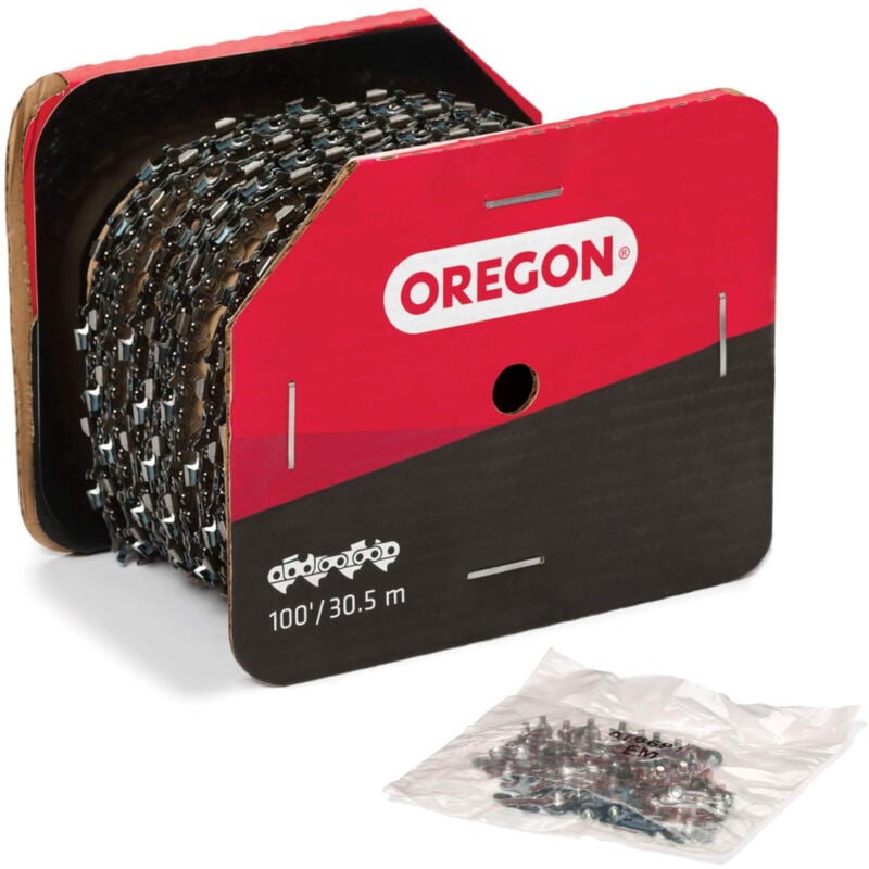 foto del prodotto oregon 21bpx rotolo catena 21bpx passo catena 0,325 spessore 1,5mm acciaio ocs 01 per motoseghe