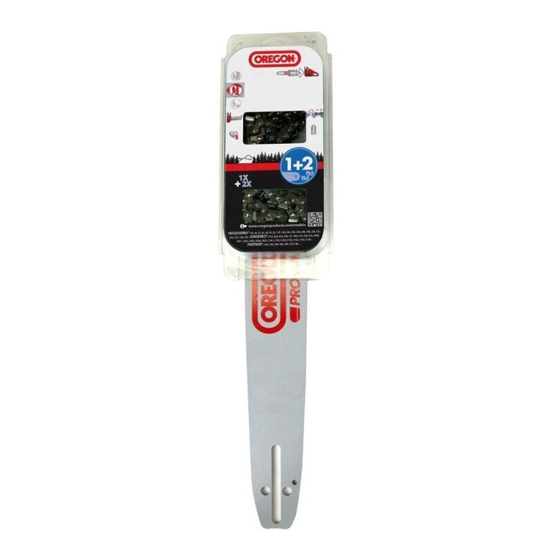 foto del prodotto oregon kit barra 543479 combo barra 138pxbk095 2 catene 21bpx056e