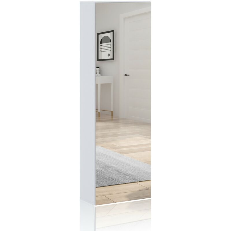 foto del prodotto oresteluchetta scarpiera a colonna effetto legno finitura larice cm.h.160xl.50,5xp.28