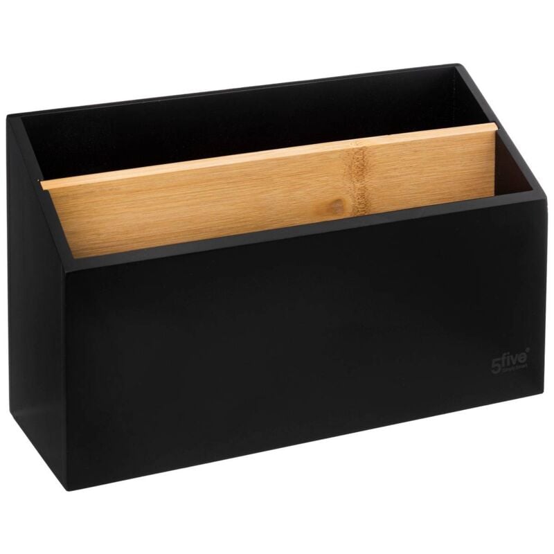 foto del prodotto organizer in bamb bava nero 5five