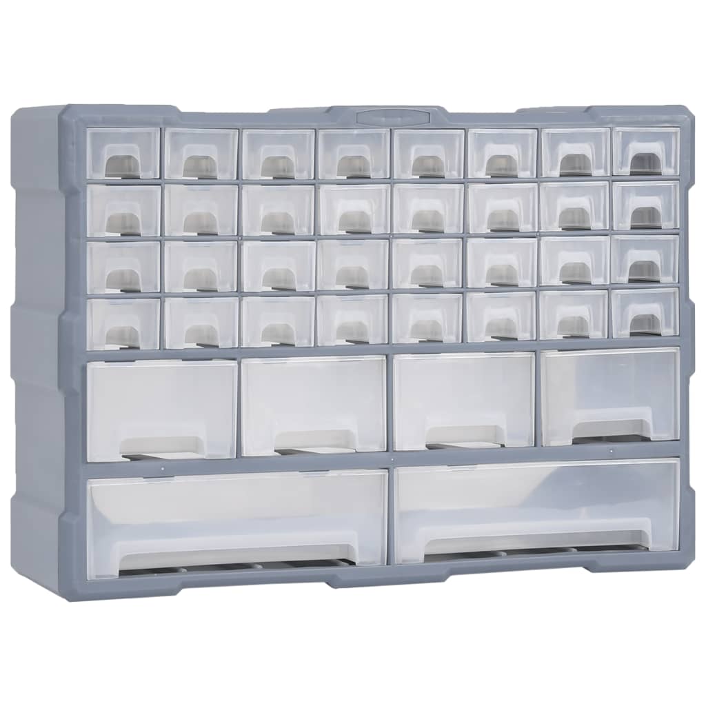 foto del prodotto organizer multi cassetto con 40 cassetti scatola da cucito armadietto portaoggetti cassetta degli attrezzi unit organizzativa 02 0003258
