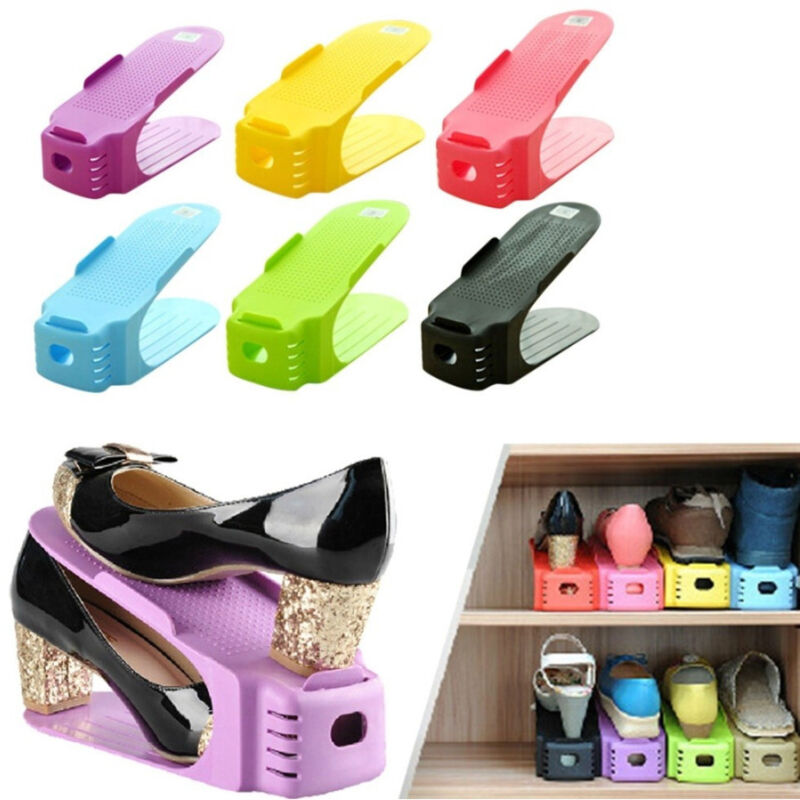 foto del prodotto organizer per armadio holder shoes rack scarpiera salvaspazio portascarpe trade shop traesio