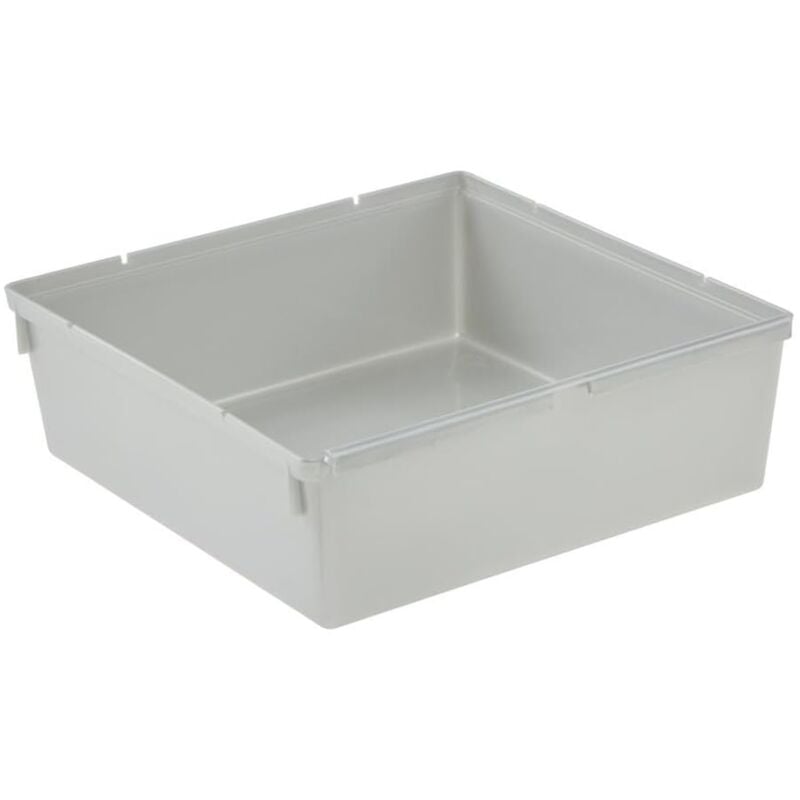 foto del prodotto organizer per cassetti, ampliabile a piacere, plastica resistente pp , 15 x 15 x 5 cm, pepe, argento keeeper