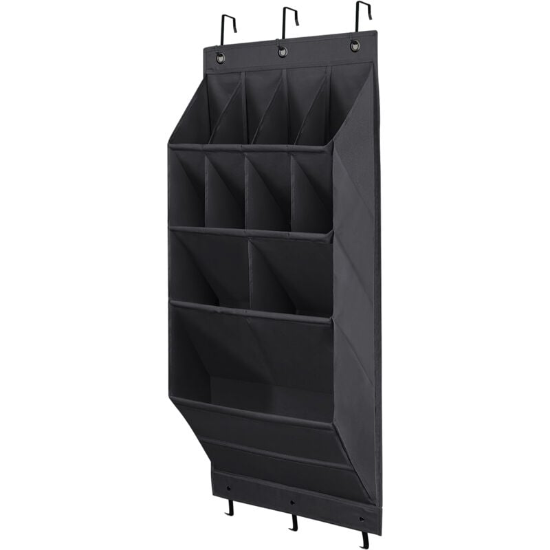 foto del prodotto organizer per scarpe da appendere sopra la porta, organizer per scarpe da appendere con ampia tasca per scarpe, portascarpe da appendere per armadio