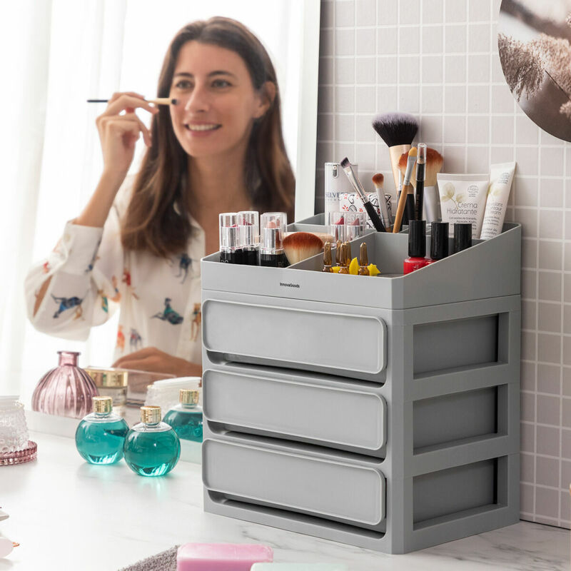 foto del prodotto organizer per trucchi makeser innovagoods