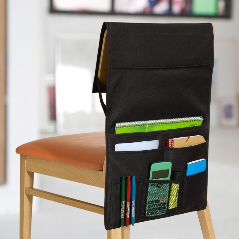 foto del prodotto organizzatore a 6 tasche per schienale di sedia
