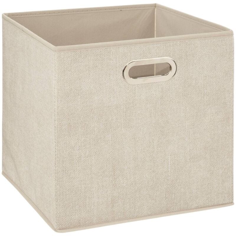 foto del prodotto organizzatore beige 31 31x31cmfralatn per scaffale tessuto resistente